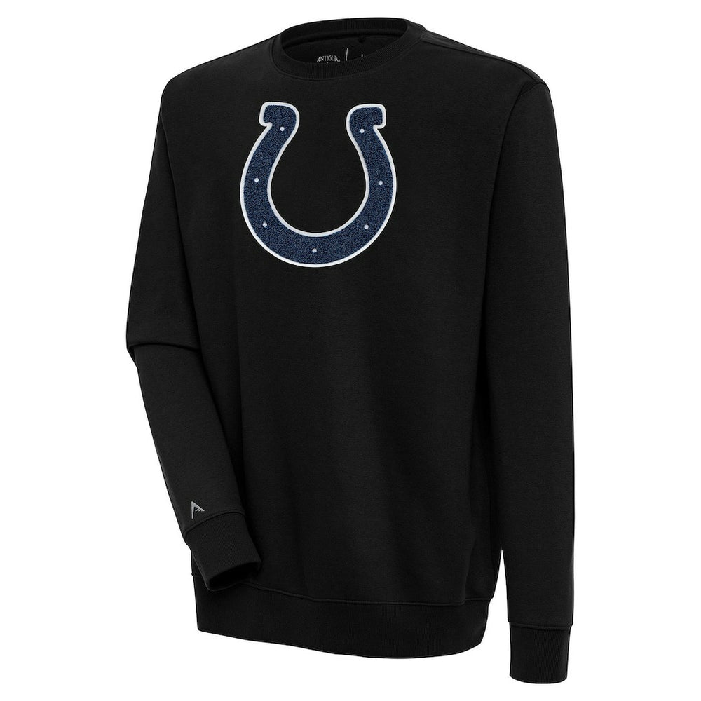 Antigua Victory Crewneck Pullover Sweatshirt - Indianapolis Colts Pullover