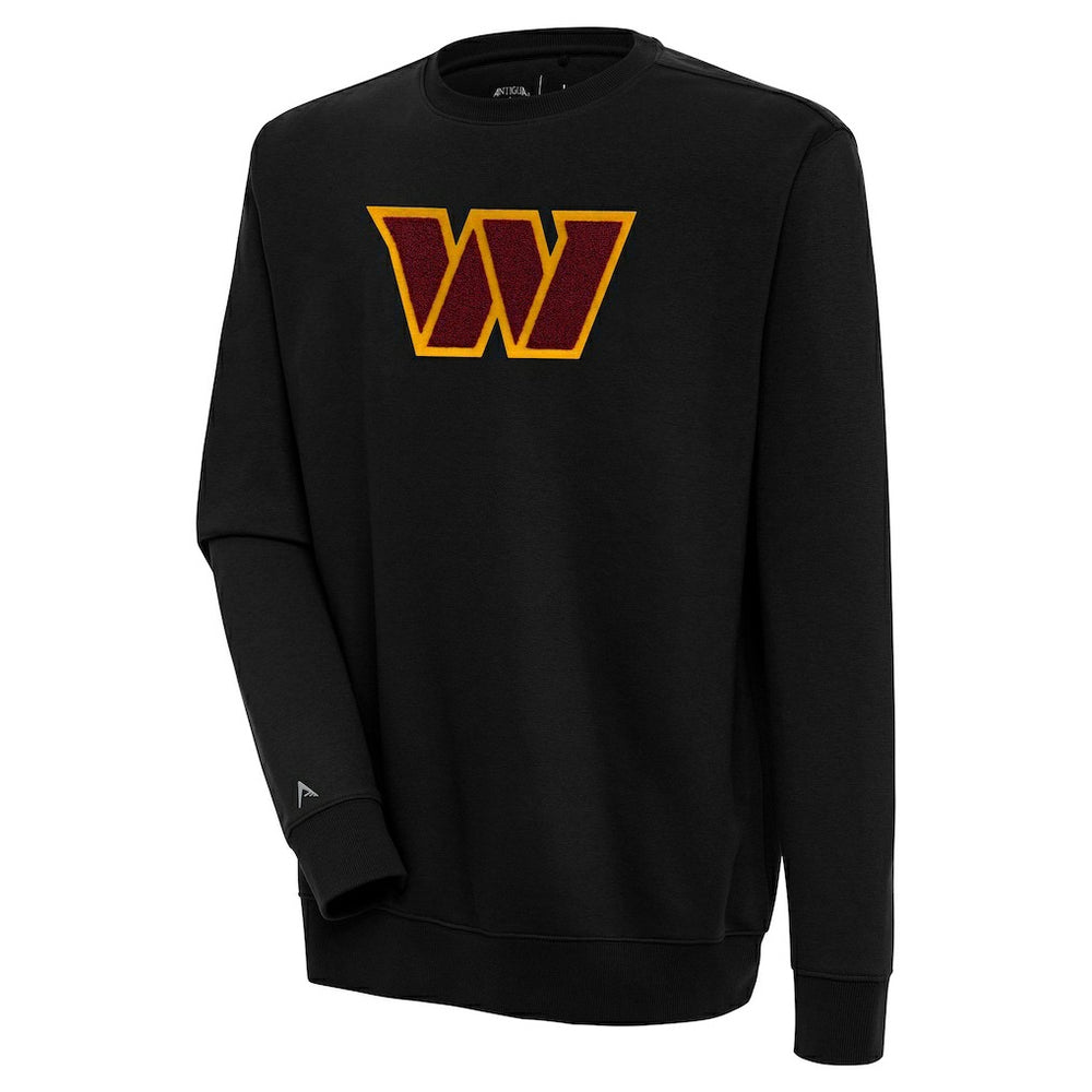 Antigua Victory Crewneck Pullover Sweatshirt - Washington Commanders Pullover
