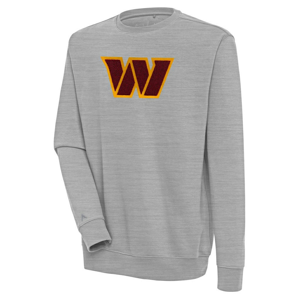 Antigua Victory Crewneck Pullover Sweatshirt - Washington Commanders Pullover