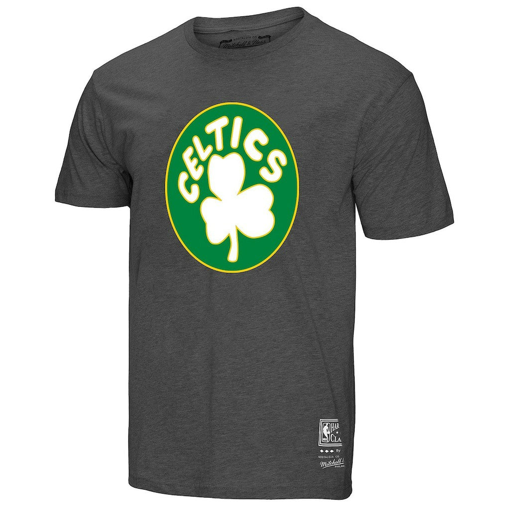 Mitchell & Ness Boston Celtics Unisex Hardwood Classics MVP Throwback Logo T-Shirt