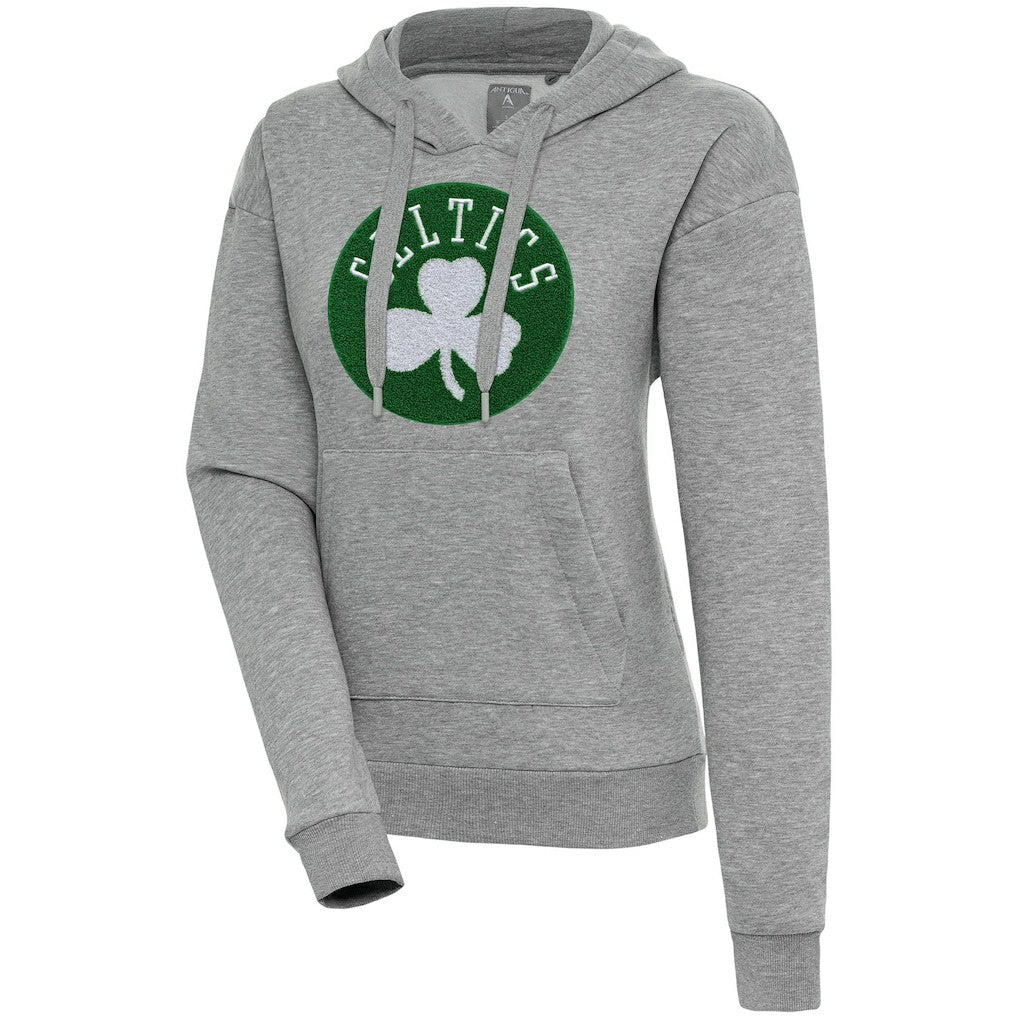 Boston Celtics Antigua Women's Victory Pullover Hoodie