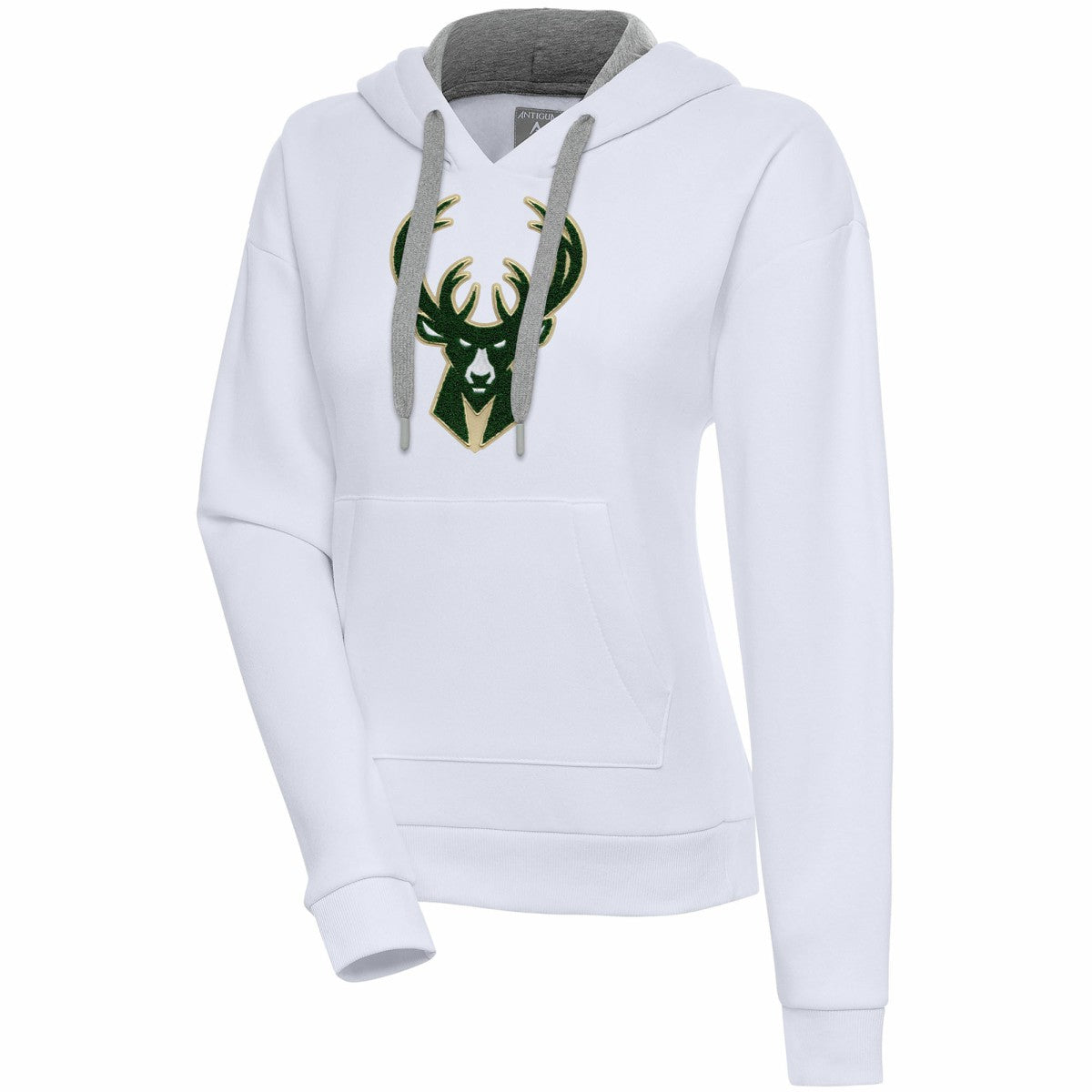 Milwaukee Bucks Antigua Women's Victory Pullover Hoodie