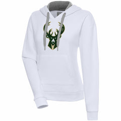 Milwaukee Bucks Antigua Women's Victory Pullover Hoodie