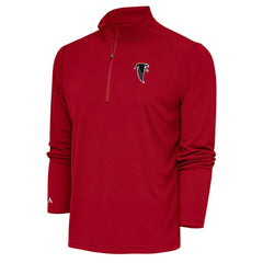 Adult Throwback Logo Tribute Quarter-Zip Pullover - Atlanta Falcons Pullover