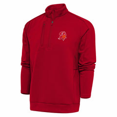 Adult Throwback Logo Generation Quarter-Zip Pullover Top - Tampa Bay Buccaneers Pullover