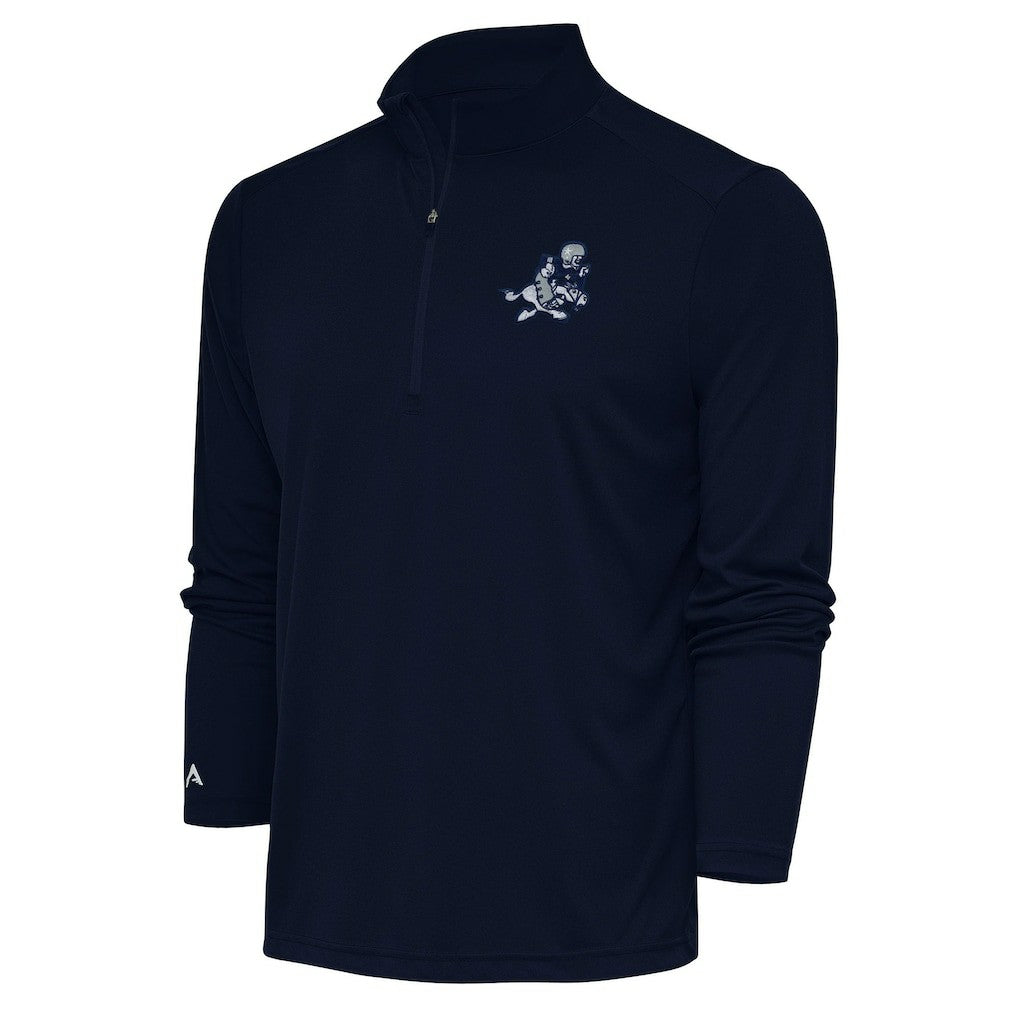 Adult Throwback Logo Tribute Quarter-Zip Pullover - Dallas Cowboys Pullover