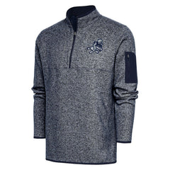 Adult Throwback Logo Fortune Quarter-Zip Pullover Jacket - Dallas Cowboys Pullover