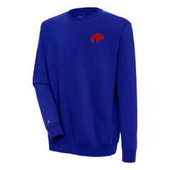 Adult Throwback Logo Victory Pullover Sweatshirt - Buffalo Bills Pullover