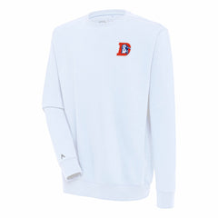 Adult Throwback Logo Victory Pullover Sweatshirt - Denver Broncos Pullover
