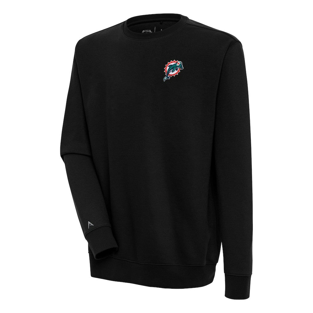 Adult Throwback Logo Victory Pullover Sweatshirt - Miami Dolphins Pullover