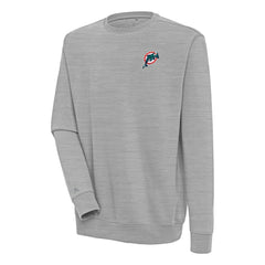 Adult Throwback Logo Victory Pullover Sweatshirt - Miami Dolphins Pullover