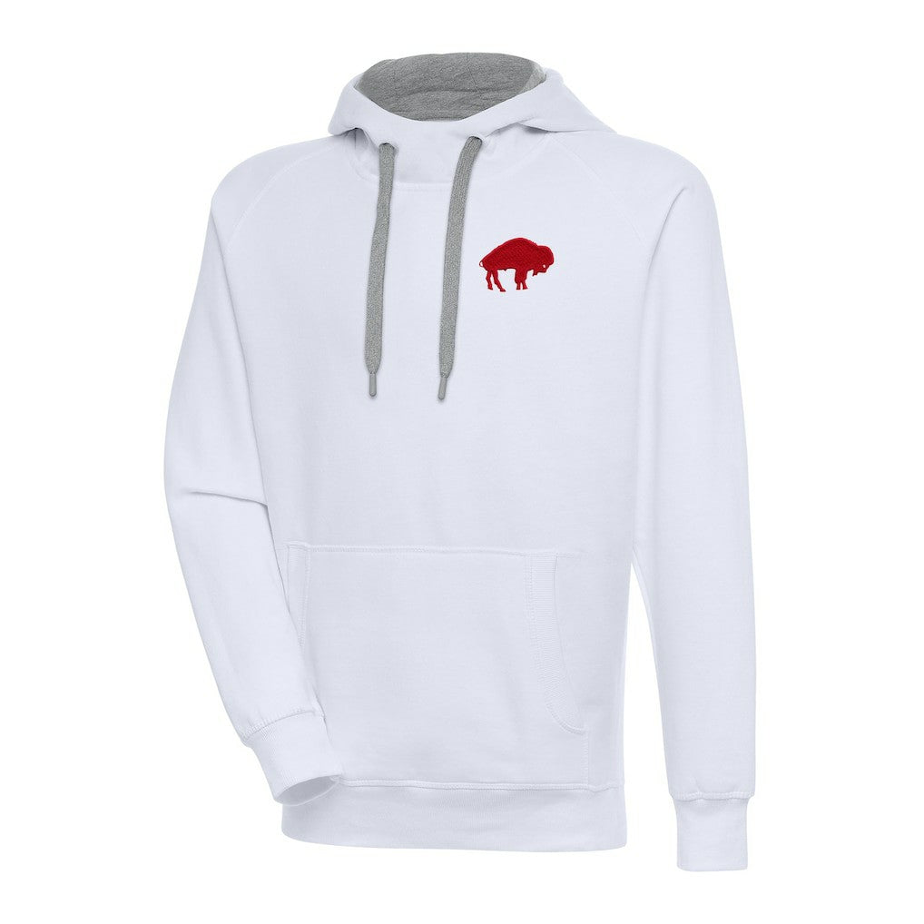 Adult Throwback Logo Victory Pullover Hoodie - Buffalo Bills Hoodies