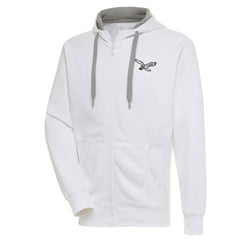 Adult Throwback Logo Victory Full-Zip Hoodie - Philadelphia Eagles Hoodies
