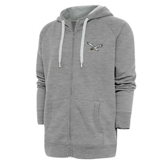 Adult Throwback Logo Victory Full-Zip Hoodie - Philadelphia Eagles Hoodies