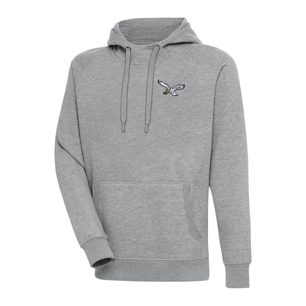 Adult Throwback Logo Victory Pullover Hoodie - Philadelphia Eagles Hoodies