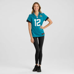Nathan Rourke  Women's Team Game Jersey - Jacksonville Jaguars Jerseys