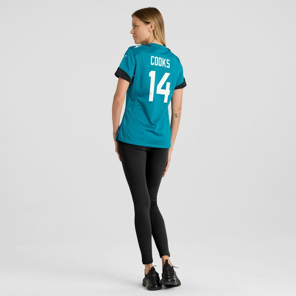 Elijah Cooks  Women's Team Game Jersey - Jacksonville Jaguars Jerseys