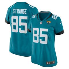 Brenton Strange  Women's Team Game Jersey - Jacksonville Jaguars Jerseys