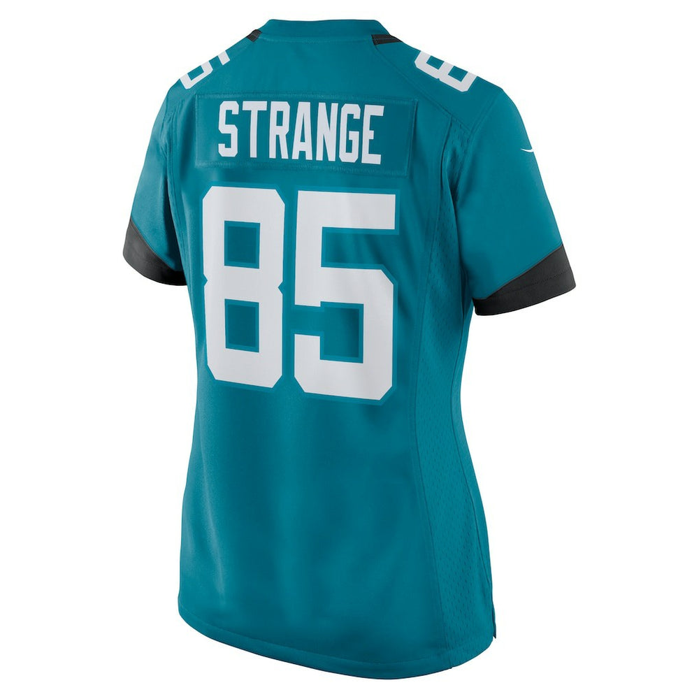 Brenton Strange  Women's Team Game Jersey - Jacksonville Jaguars Jerseys