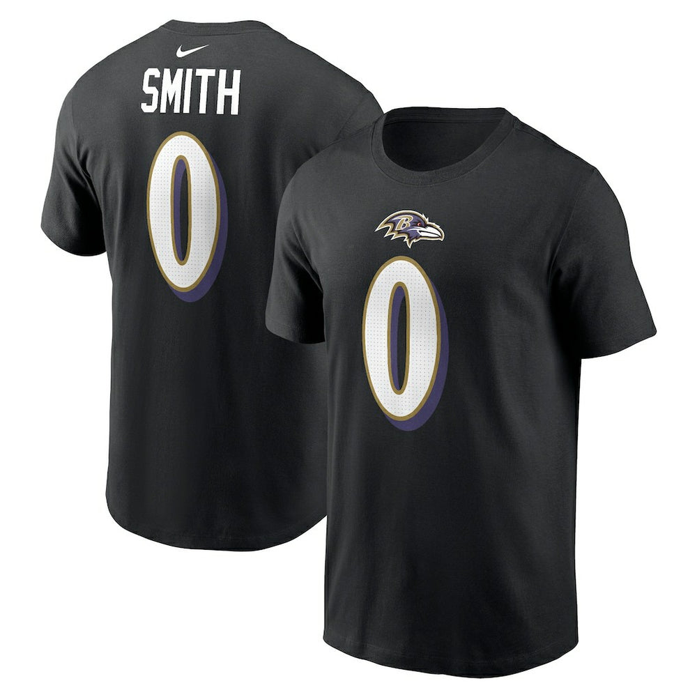 Roquan Smith  Player Name & Number T-Shirt - Baltimore Ravens T-shirts
