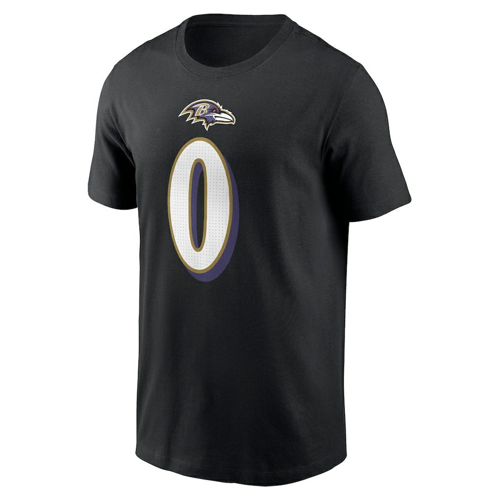 Roquan Smith  Player Name & Number T-Shirt - Baltimore Ravens T-shirts
