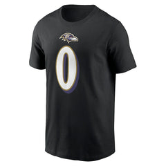 Roquan Smith  Player Name & Number T-Shirt - Baltimore Ravens T-shirts