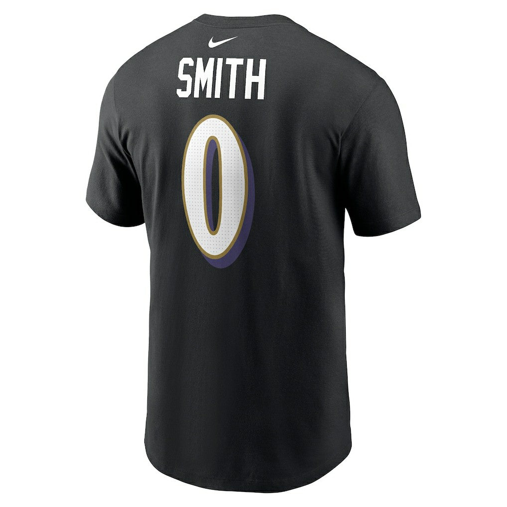 Roquan Smith  Player Name & Number T-Shirt - Baltimore Ravens T-shirts