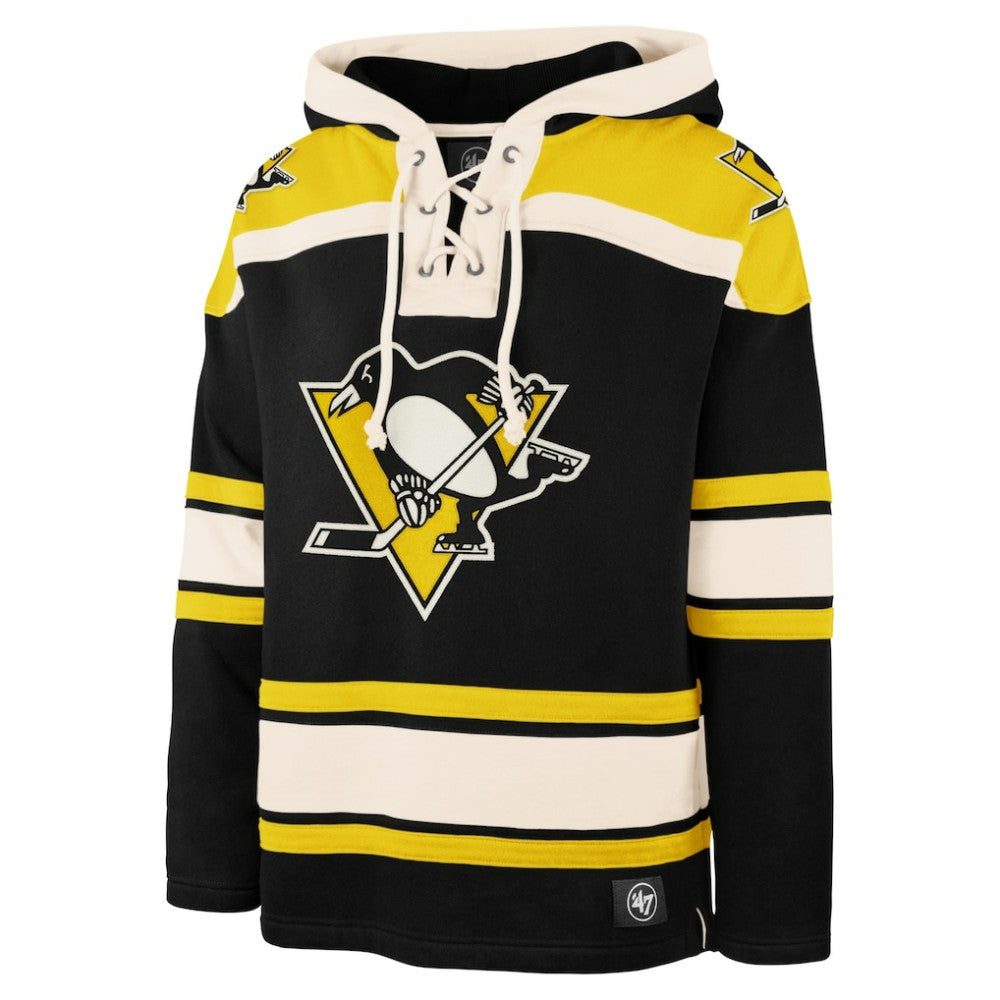 NHL Pittsburgh Penguins '47 Big & Tall Superior Lacer Pullover Hoodie