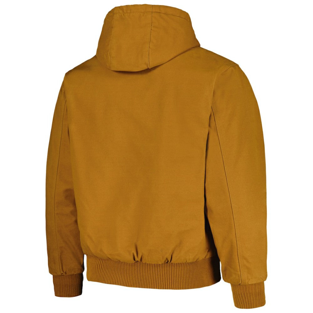 Brown Minnesota Twins Dunbrooke Dakota Work Full-Zip Hoodie Jacket