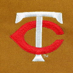 Brown Minnesota Twins Dunbrooke Dakota Work Full-Zip Hoodie Jacket