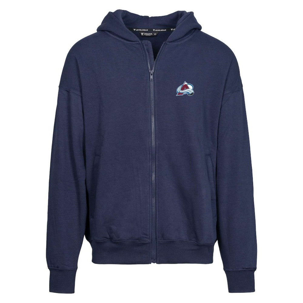 NHL Colorado Avalanche Levelwear Uphill Insignia Full-Zip Hoodie