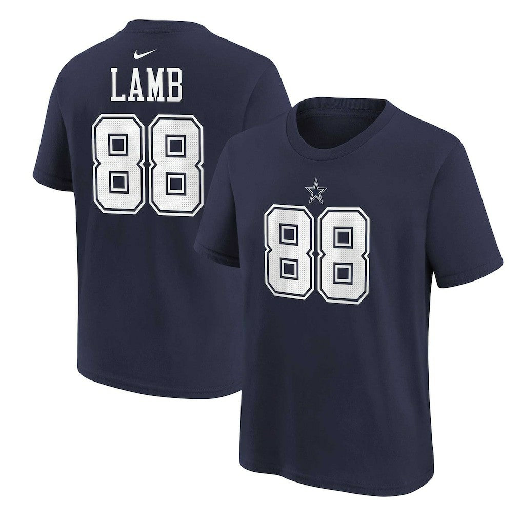 CeeDee Lamb  Preschool Player Name & Number T-Shirt - Dallas Cowboys T-shirts
