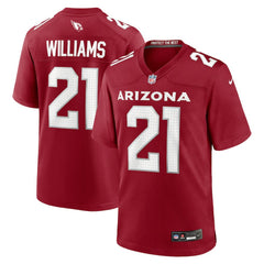 Garrett Williams  Game Jersey - Arizona Cardinals Jerseys