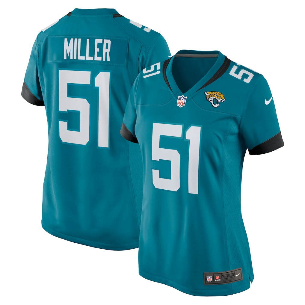 Ventrell Miller  Women's Game Jersey - Jacksonville Jaguars Jerseys