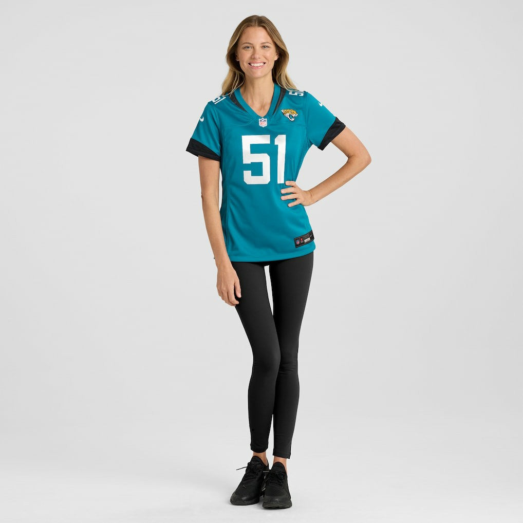 Ventrell Miller  Women's Game Jersey - Jacksonville Jaguars Jerseys