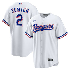 White Marcus Semien Texas Rangers Nike Youth Home Replica Player Jersey