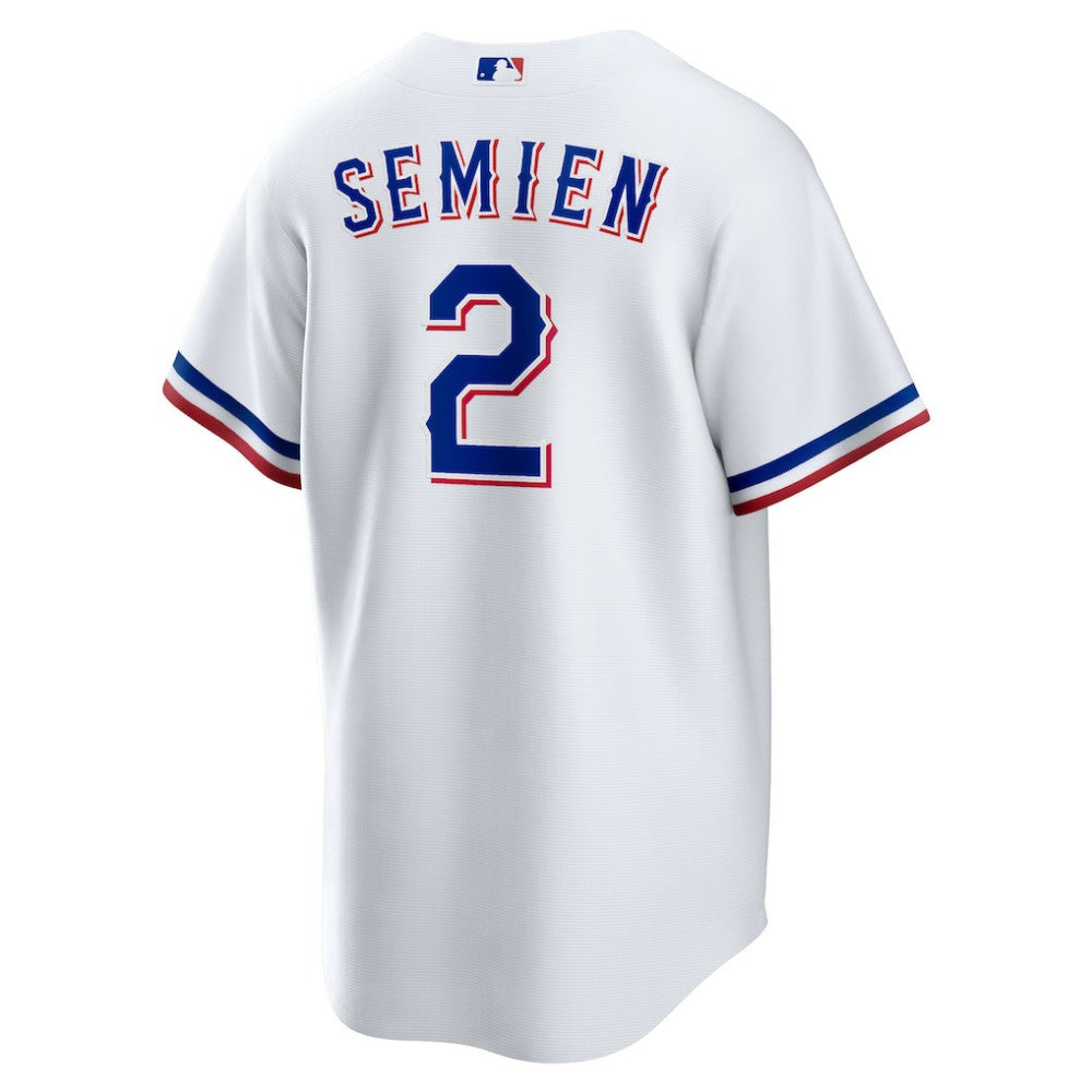 White Marcus Semien Texas Rangers Nike Youth Home Replica Player Jersey