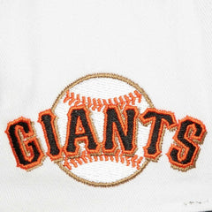 White San Francisco Giants Mitchell & Ness Cooperstown Collection Tail Sweep Pro Snapback Hat