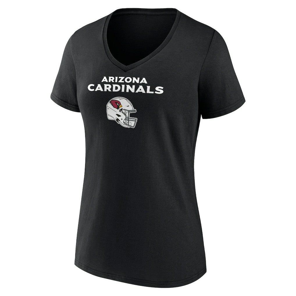 Budda Baker  Women's Team Wordmark Player Name & Number V-Neck T-Shirt - Arizona Cardinals T-shirts