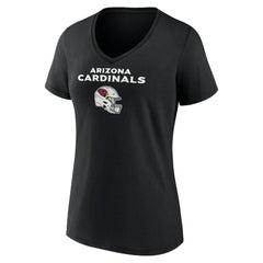 Budda Baker  Women's Team Wordmark Player Name & Number V-Neck T-Shirt - Arizona Cardinals T-shirts