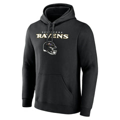Zay Flowers  Team Wordmark Player Name & Number Pullover Hoodie - Baltimore Ravens Hoodies
