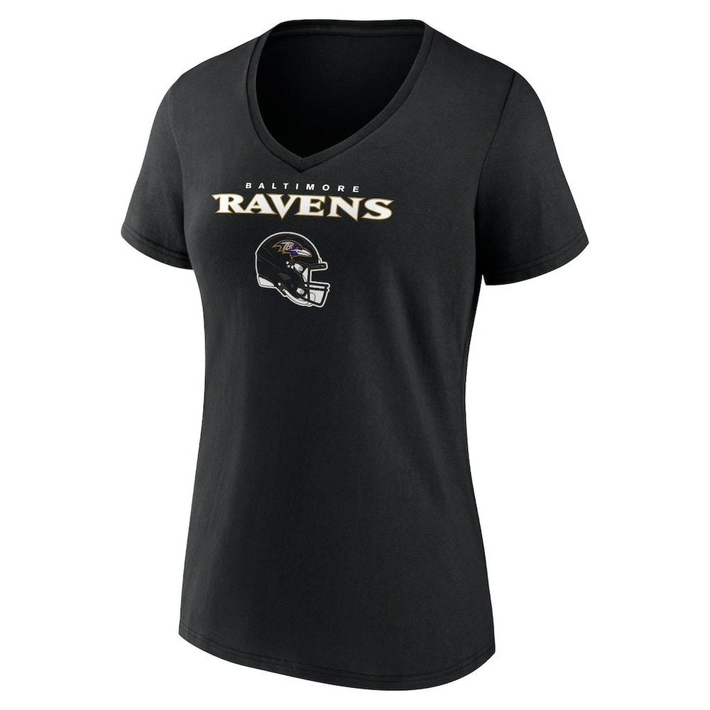 Zay Flowers  Women's Team Wordmark Player Name & Number V-Neck T-Shirt - Baltimore Ravens T-shirts
