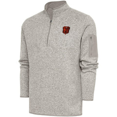 Antigua Fortune Quarter-Zip Pullover Jacket - Cleveland Browns Pullover