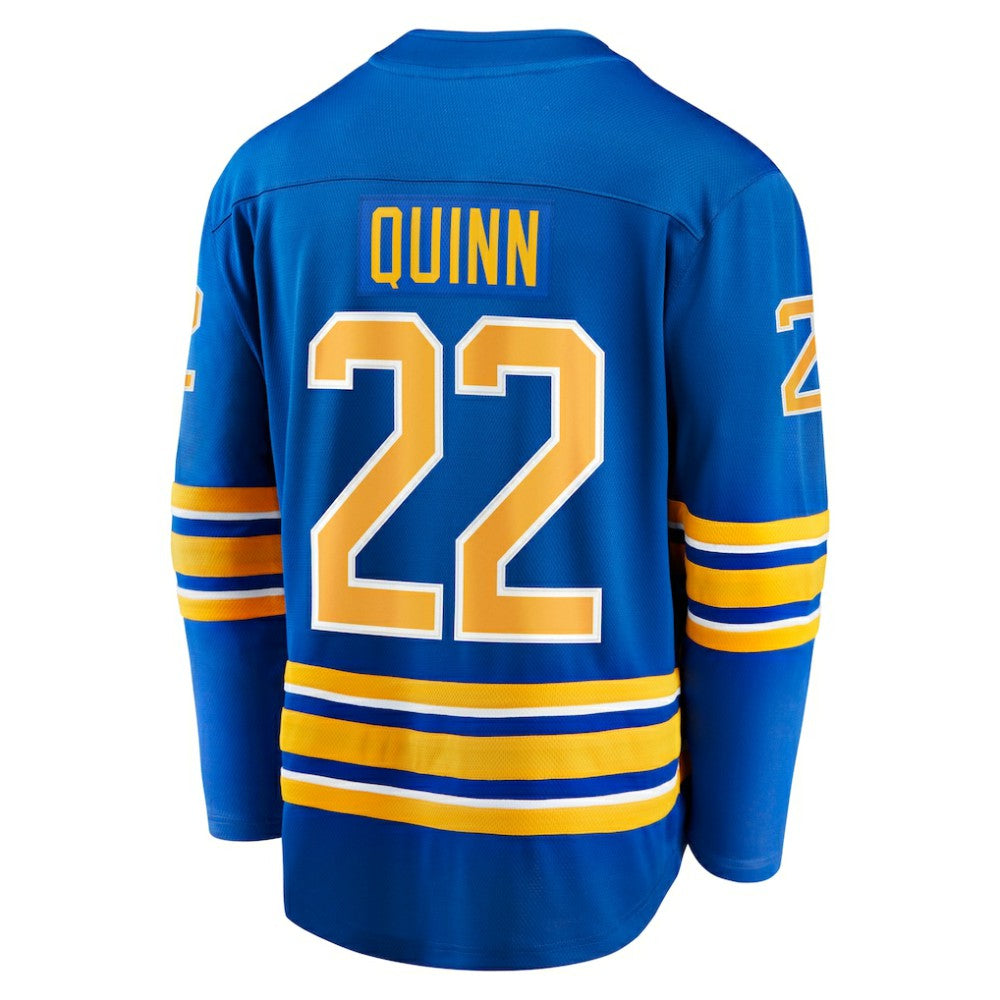 NHL Jack Quinn Buffalo Sabres Fanatics Home Breakaway Jersey