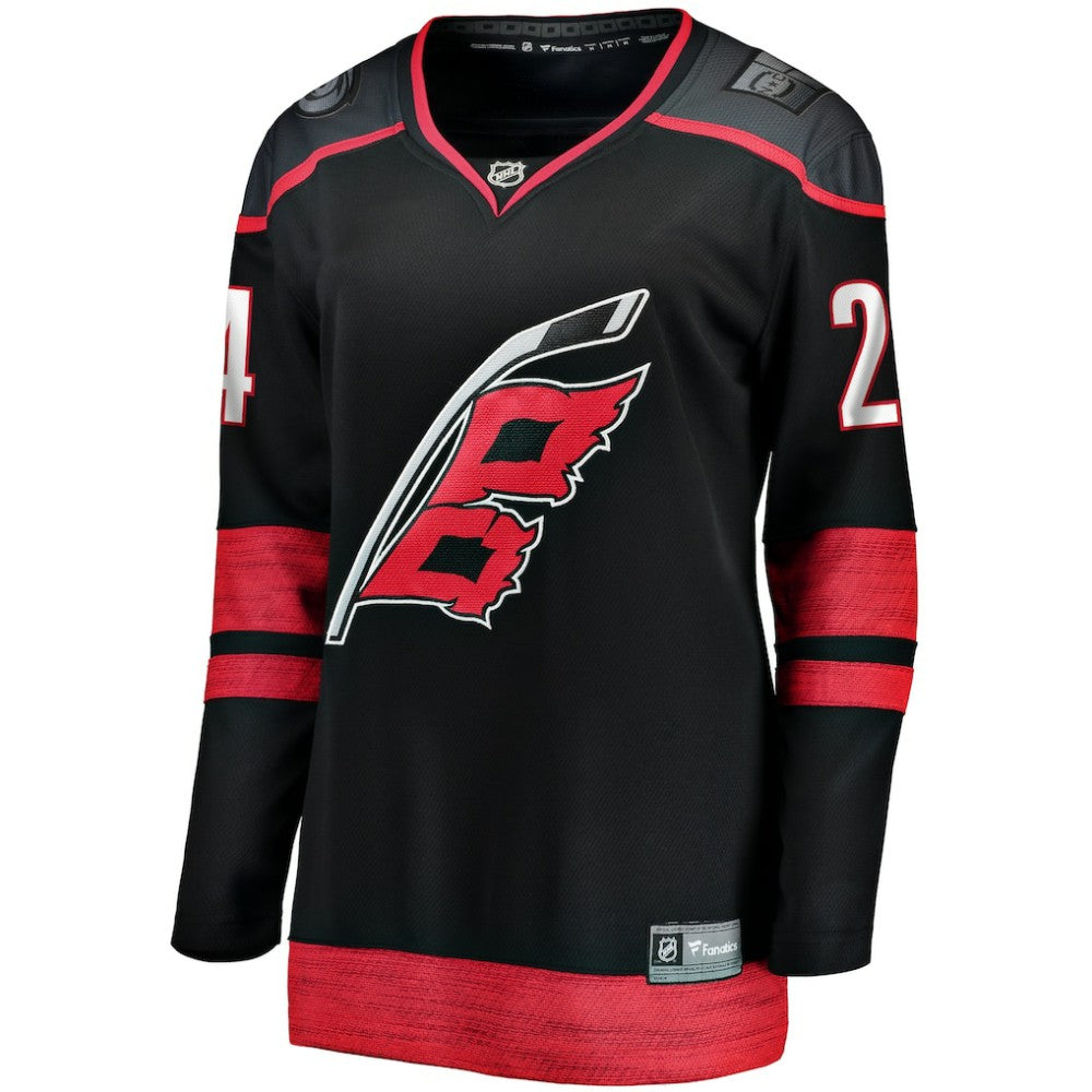 NHL Seth Jarvis Carolina Hurricanes Fanatics Women's Home Breakaway Player Jersey