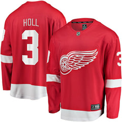 NHL Justin Holl Detroit Red Wings Fanatics Home Breakaway Jersey