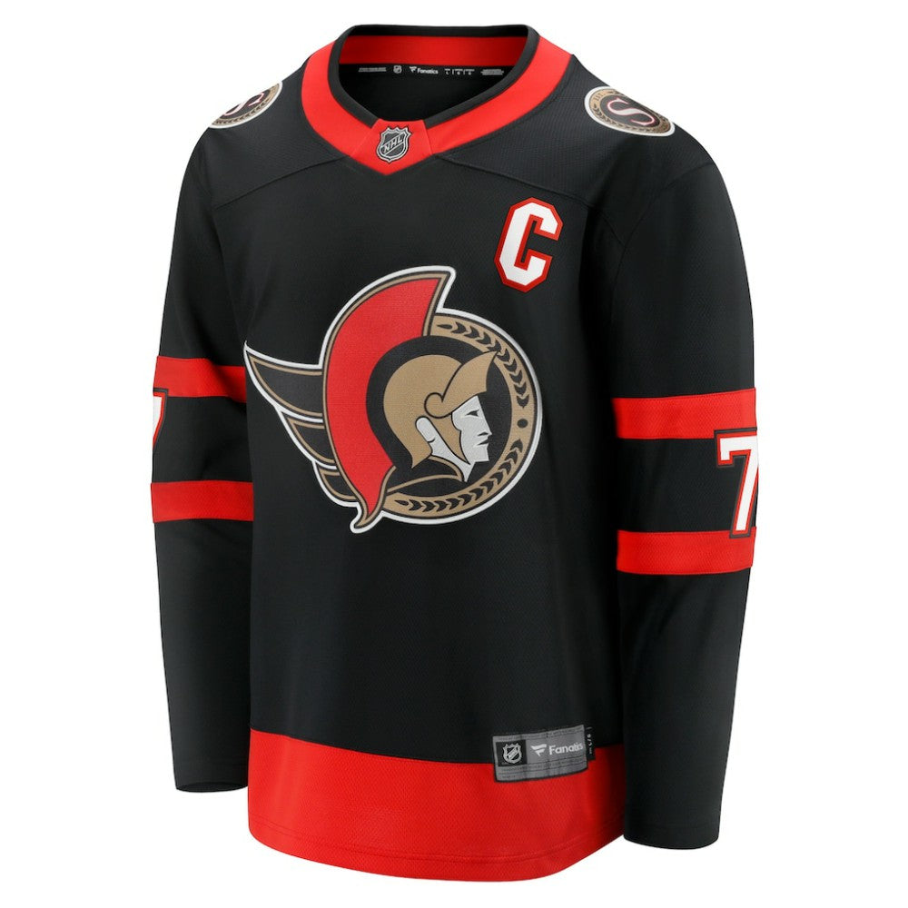 NHL Brady Tkachuk Ottawa Senators Fanatics Home Breakaway Jersey
