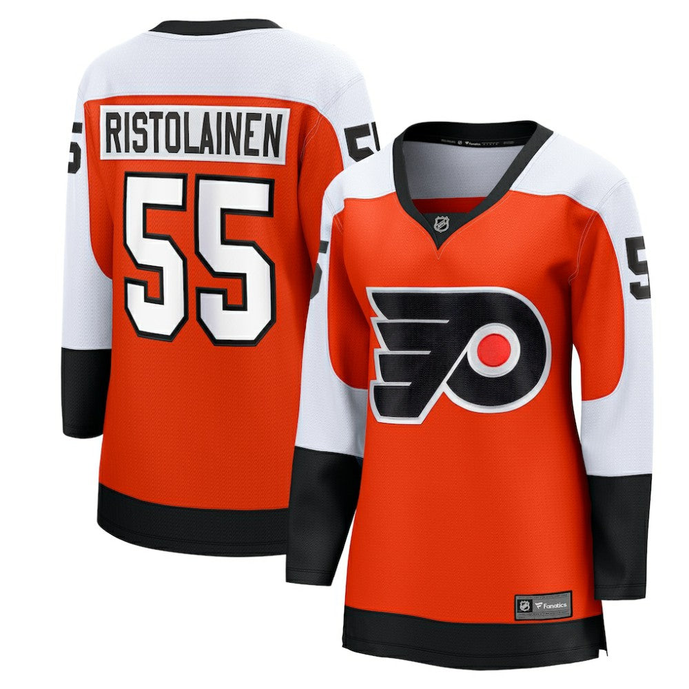 NHL Rasmus Ristolainen Philadelphia Flyers Fanatics Women's Home Breakaway Player Jersey