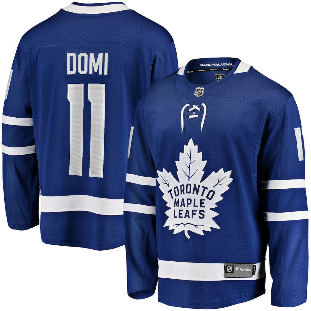 NHL Max Domi Toronto Maple Leafs Fanatics Home Breakaway Jersey
