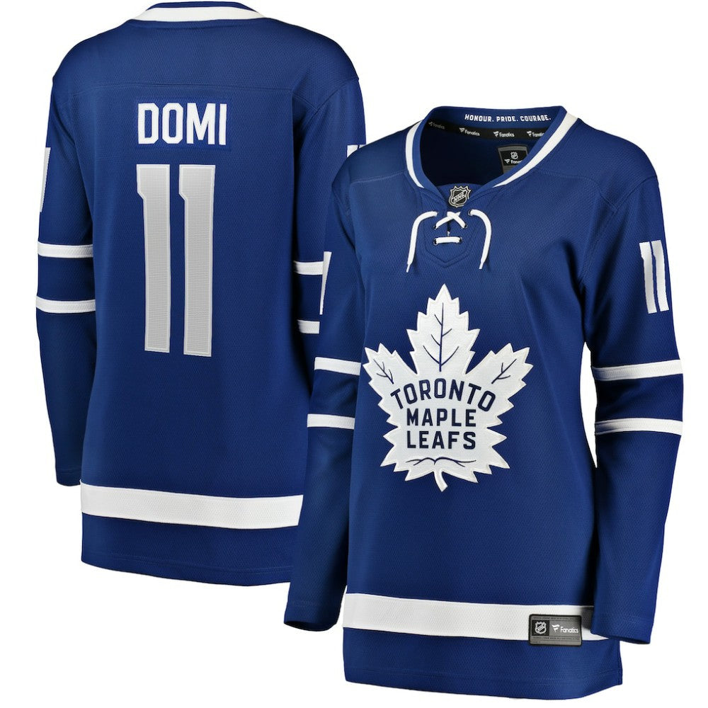NHL Max Domi Toronto Maple Leafs Fanatics Women's Home Breakaway Player Jersey